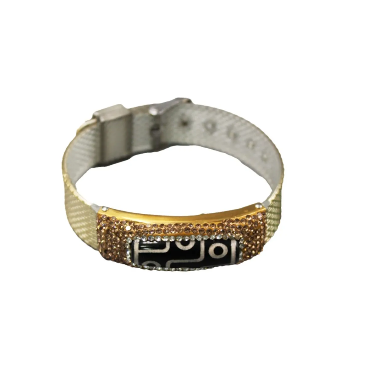 Tibetan jewelry natural nine-eye dzi bead agate couple's daily accessories high-end bracelet jewelry