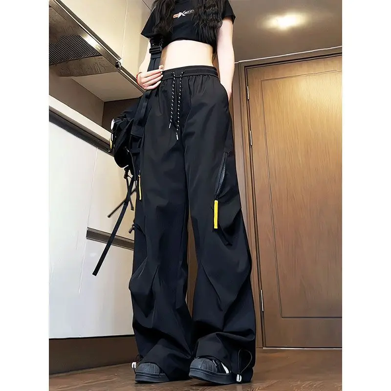 Women's Trousersparatrooper Work Pants Waterproof Quick Drying Mountaineering Pants Y2K Women's Pantsloose Pantswomen's