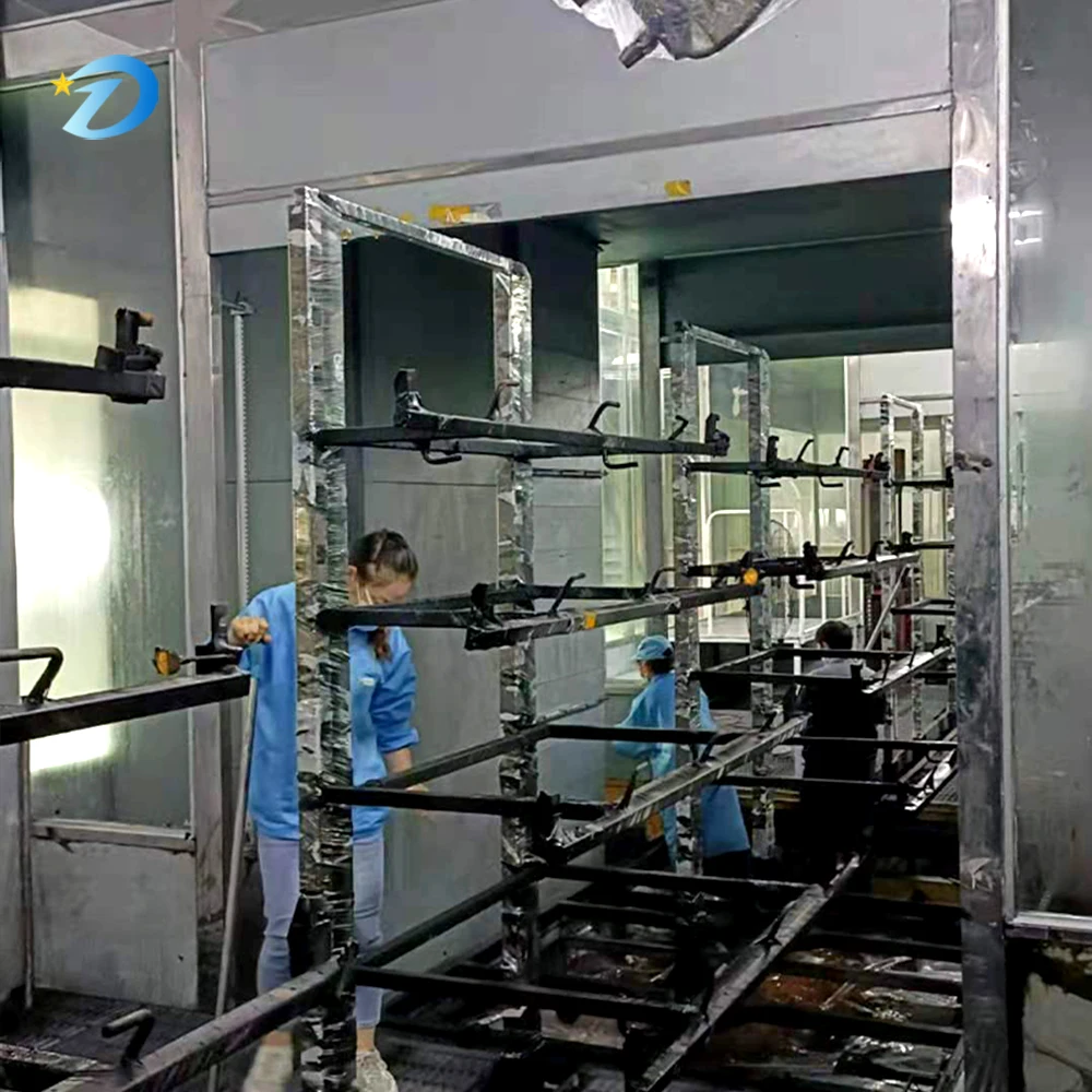 Suku Cadang Mobil Besar, Lini Produksi Pengecatan Rangka Mobil, Peralatan Pengecatan Semprot Otomatis