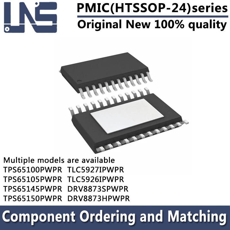 1PCS DRV8873SPWPR TLC5926IPWPR TLC5927IPWPR TPS65100PWPR TPS65105PWPR TPS65145PWPR TPS65150PWPR HTSSOP-24 ICS