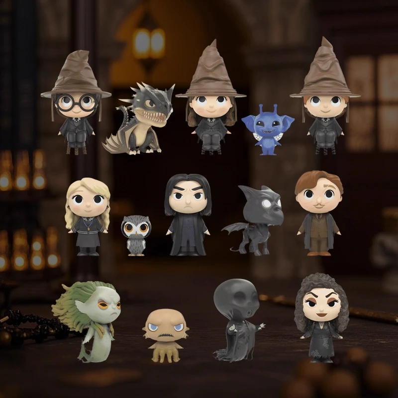 本物の版ファンコ POP ハリーポッター: ソートハットミニブラインドボックスアニメアクション装​​飾飾りモデルおもちゃグッズモデル