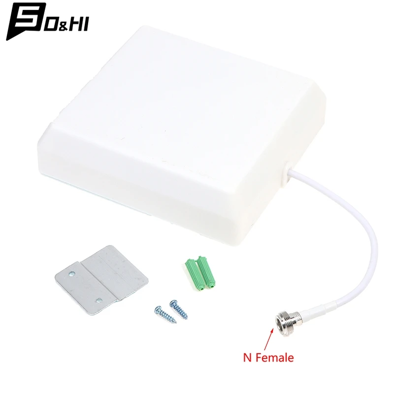 800~2500MHz 7-8dBi Indoor Panel Antenna Dual Band Antena Externa 2g 3g 4g Modem Antenna Gsm Antenna Lte For Modem Repetidor