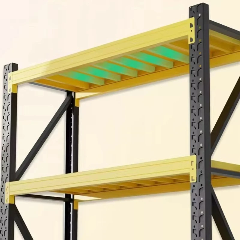 Heavy-Duty Storage Shelves, Warehouse Tool Rack, Durable Organizer Shelf for Office Basement Balcony Express Display