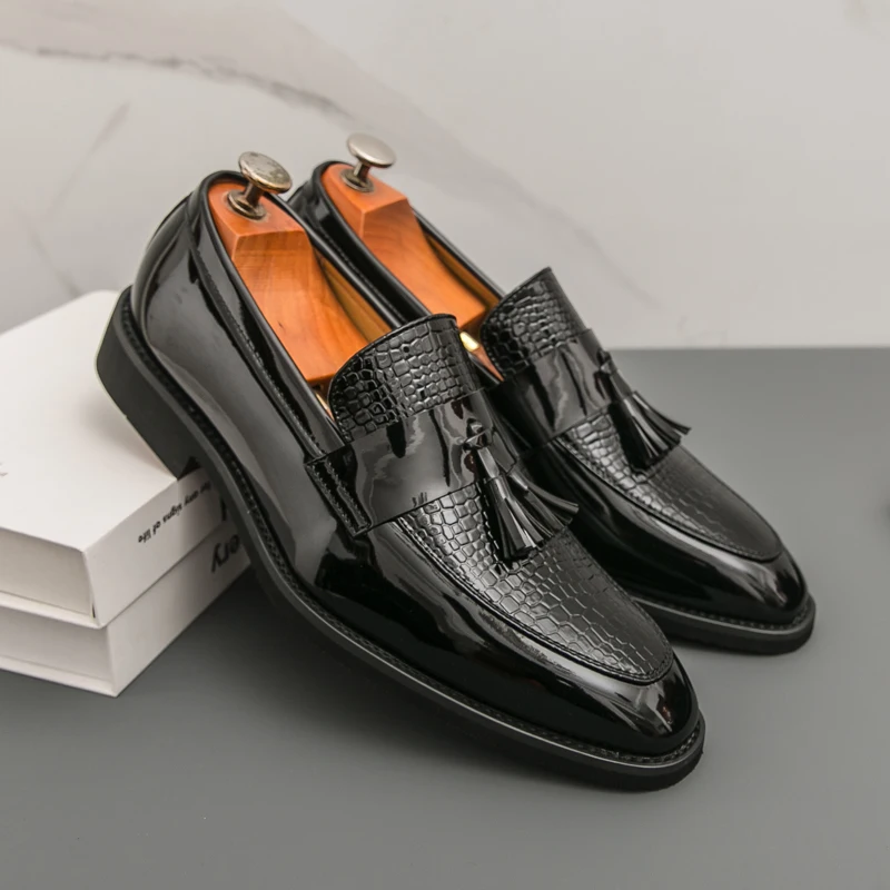 Luxury Genuine Leather Double Buckle Monk Strap Formal Shoes for Men Classic Cap Toe Business Office Wedding Dress Shoes