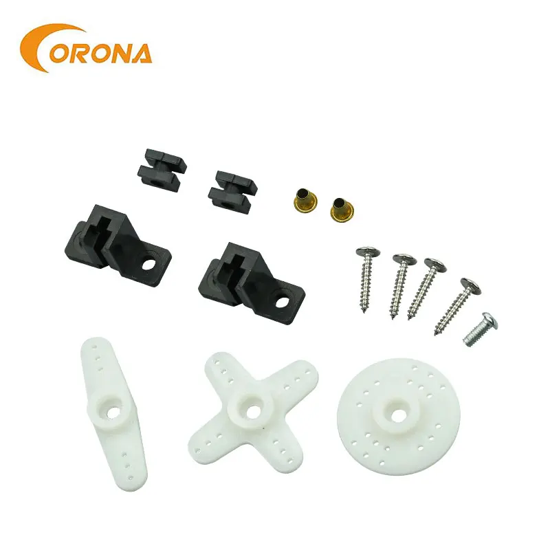 4 Stück Corona DS238HV DS-238HV Mittelgroßes Metall-Digital-Hochspannungs-Hochdrehmoment-Lenkgetriebe 4,6 kg / 0,13 Sek. / 22 g – Detail 5