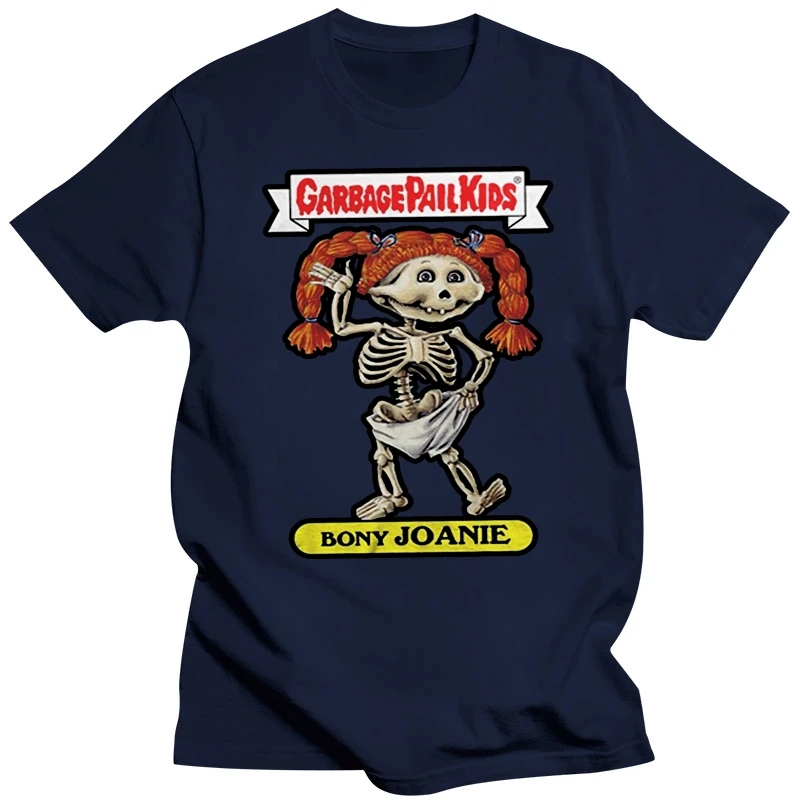 Garbage Pail Kids T Shirt Bony Joanie Official Mens Black Men T-shirts Summer Style Fashion Swag Men T Shirts