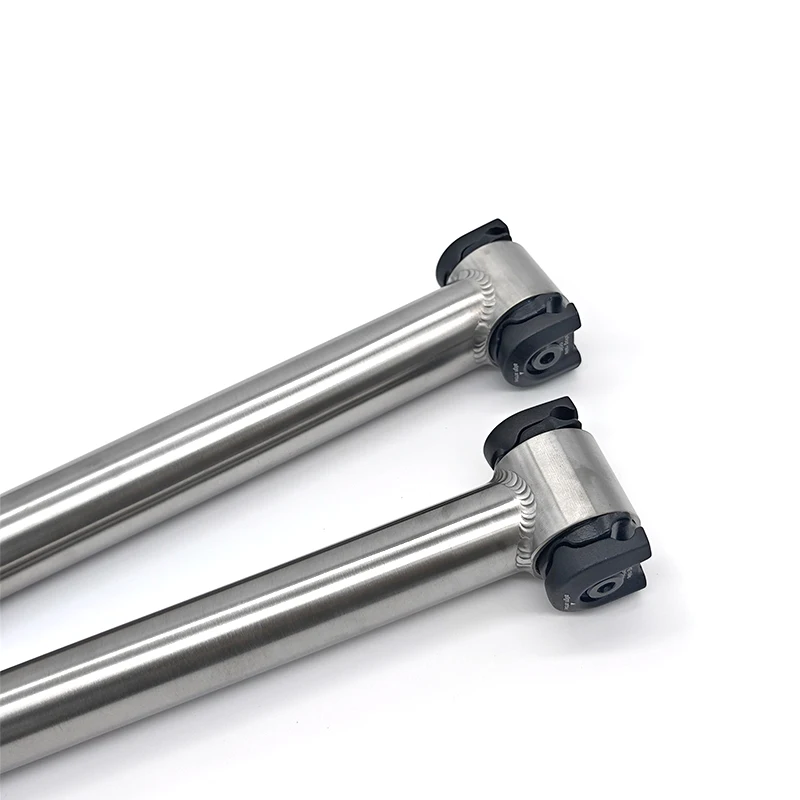 

Titanium Alloy Bicycle Seatpost Road Bike MTB Seat Tube 27.2/31.6*350mm Accessories Parts Suitable For 7×7mm Seat Cushions