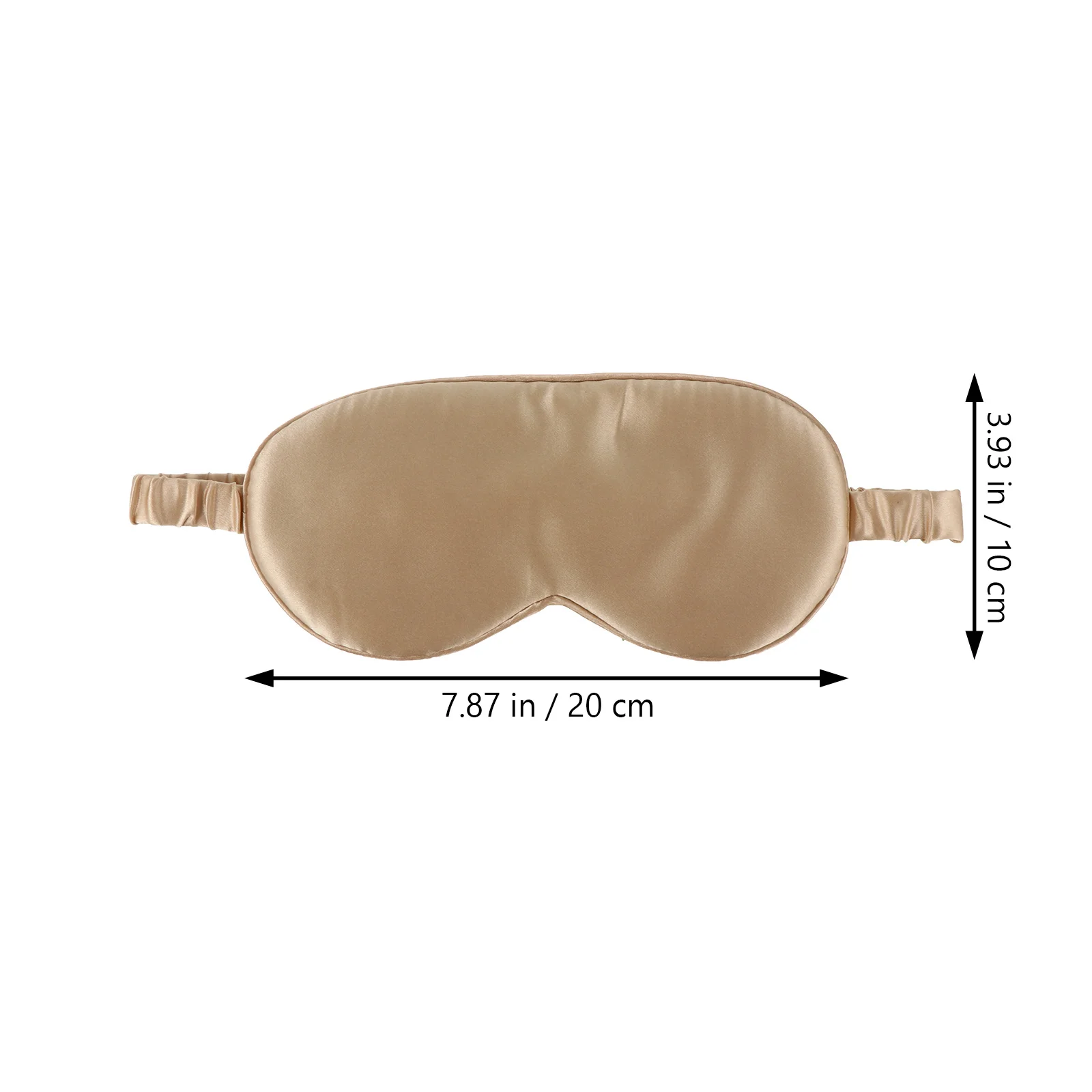 Jedwabna maska na oczy, lekka, oddychająca, na noc, do podróży, na kemping, blokująca światło, wygodna, łagodząca zmęczenie.