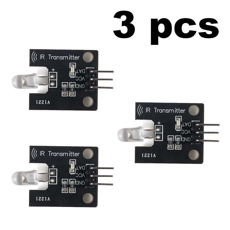 IR Infrarood Zender Ontvanger Module Kit voor Arduino 38KHz 10M Bereik 5V Leren Afstandsbediening signalen Smart Home RC Auto