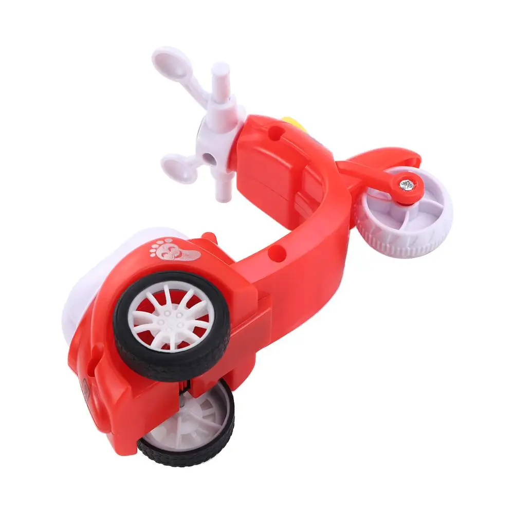 1pc Girl Birthday Gifts Simulation Motorcycle Model Early Learning  Inertia Car Mini Motorcycle Boy  Pull Back Car