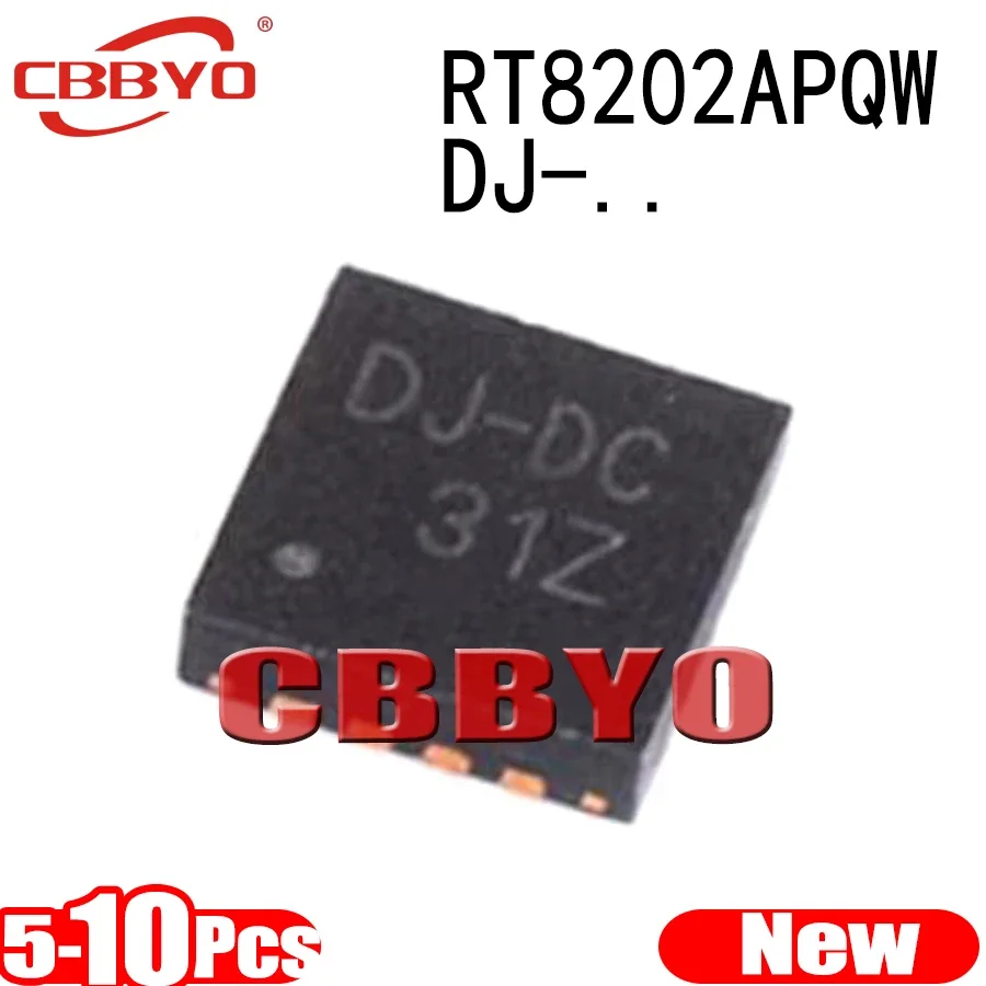 (5-10piece)100% New RT8202APQW RT8202A (DJ-BM DJ-CB DJ-CC DJ-CD DJ-CE DJ-CG DJ-...) QFN-16 Chipset