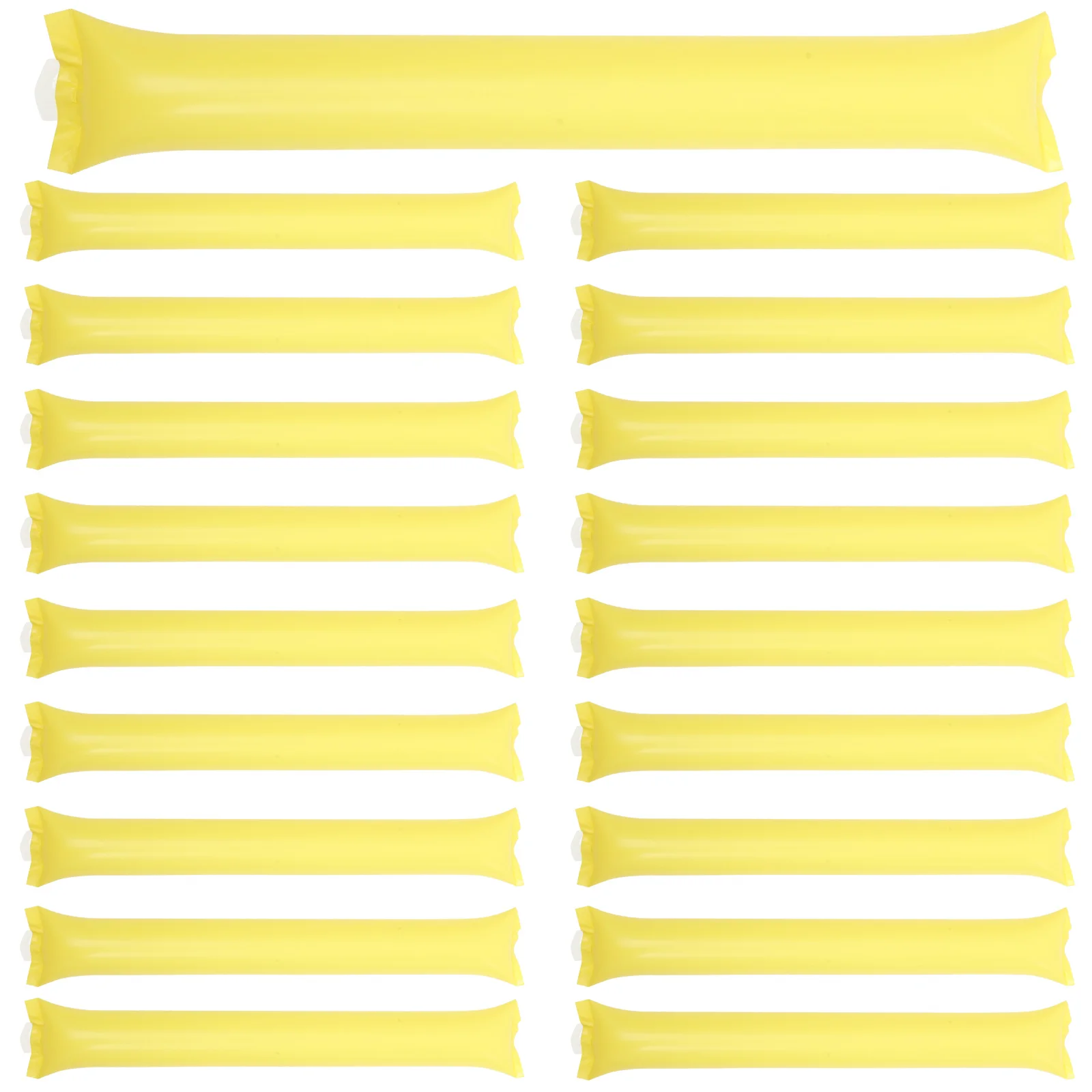 40 szt. Nadmuchiwane pałeczki kibica, instrumenty do wywoływania hałasu, materiał PE, akcesoria na imprezy sportowe, koncerty, festiwale, pałeczki nadmuchiwane.