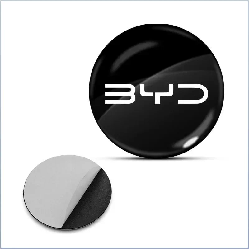 Car Door Lock Keyhole Sticker Auto Key Sticker Emblem Auto for BYD Tang G3 Ea1 Dmi Yuan Plus 2din 2014 F3 E6 Atto 3 Valve Stems