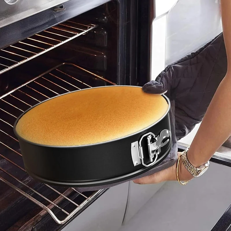 22cm/24cm/26cm/28cm Springform Pan Cheese Cake Pans with Removable Bottom Kitchen Oven Bakeware