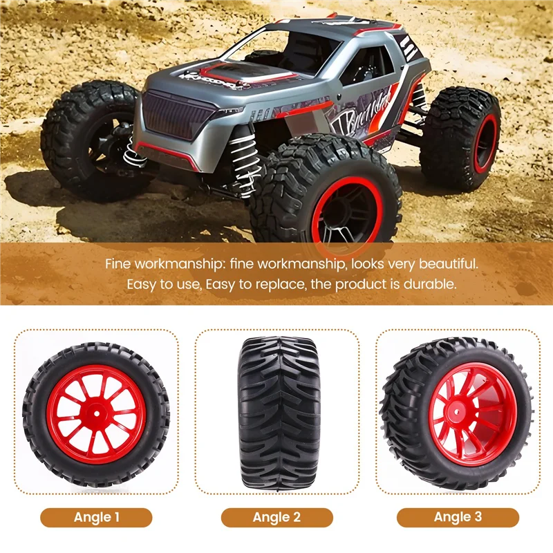

BAAD 128 мм 1/10 RC Monster-Truck багги-шина шины для колес пенопластовые вставки 12 мм шестигранные для Traxxas/Arrm/Redcat/HSP/HPI/Tamiya/Kyosho