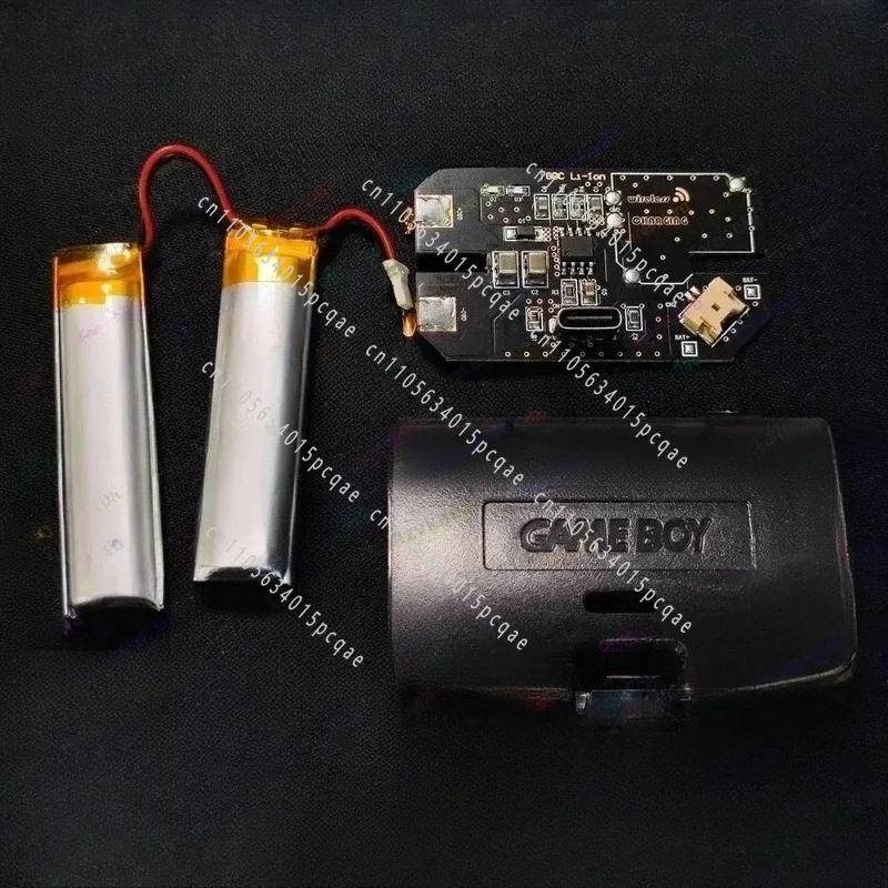 For Game Boy Color 1800mAH lithium battery Rechargeable lithium battery module for GBC Uninstallable