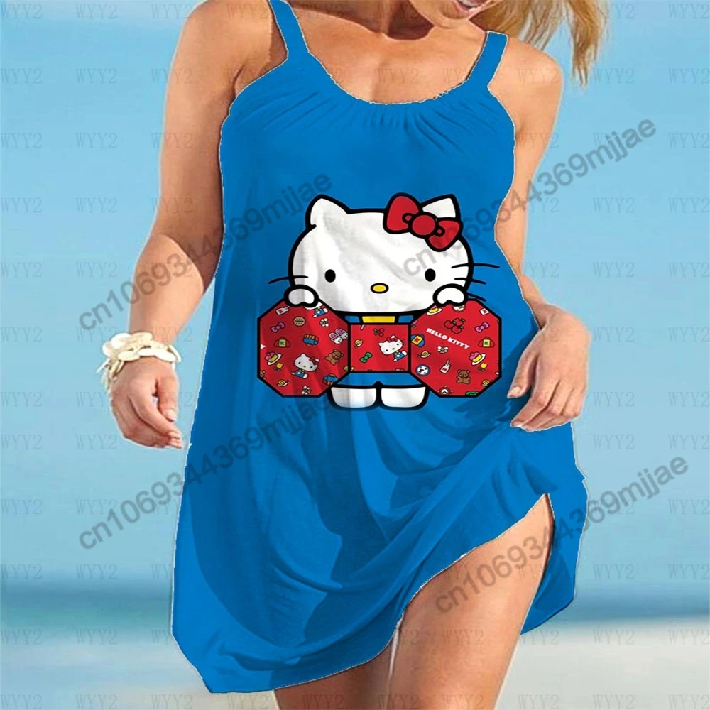 Hellokitty Vrouw Kleding Strand Jurken Zomerkleding Voor Vrouwen Tops Dames T-Shirt Zevity Womans Kleding Y 2K Top 2023 Korset