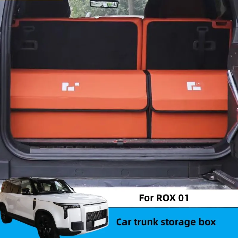 

Ящик для хранения в багажник автомобиля, складной и классифицированный ящик для хранения, частный ящик для хранения BAIC JISHI Polestone 01 ROX 01, автомобильные аксессуары