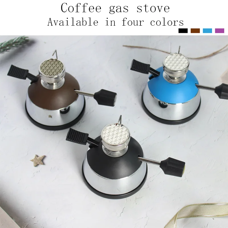 Universal Mini Gas Burner Coffee Siphon Pot Coffee Maker Mocha Heater Tabletop Machine Portable Coffee Gas Stove