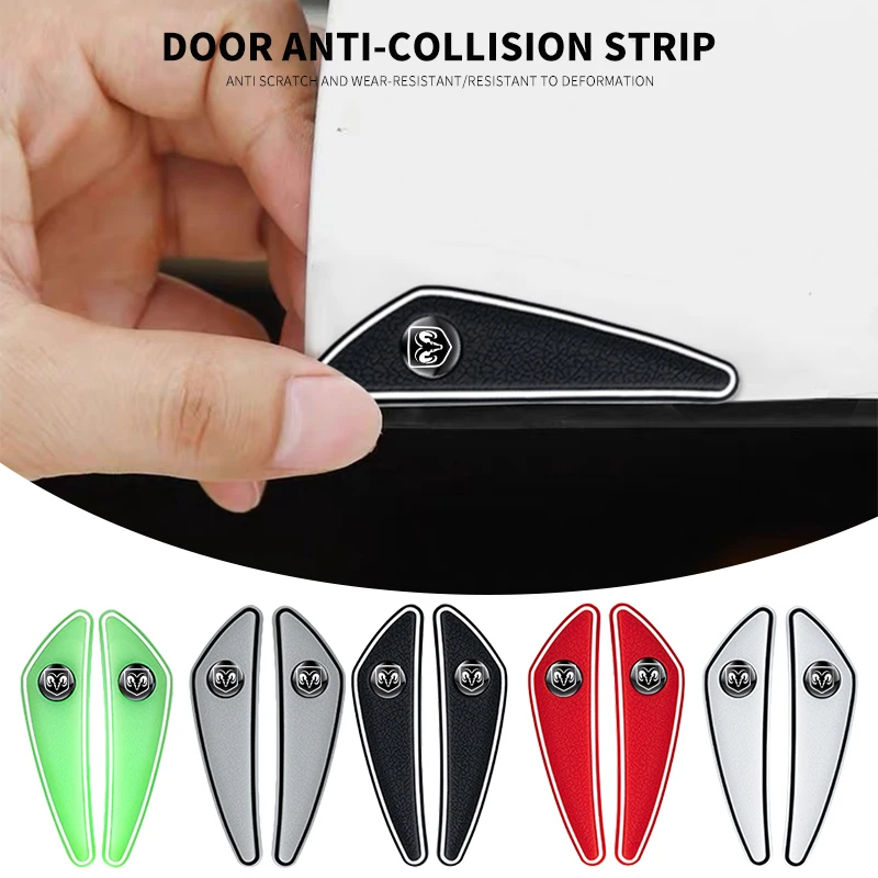 

4 шт. автомобильная защитная полоса наклейка для Dodge Durango Ram 1500 Charger Caliber Journey Demon Nitro Challenger аксессуар для стайлинга