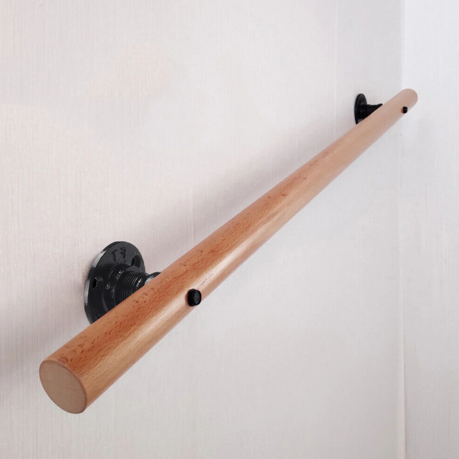 Handrails Support Handrail Bracket Support Bracket 6.5cm/2.56in Banister Iron Handrail Railing Guide Wall Mounted