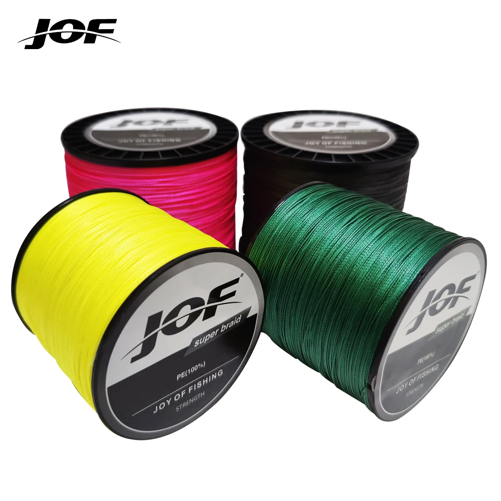 JOF 8 Braided Fishing Line Smooth And Wear-resistant PE Fishing Line For Anchor Fishing & Special Sea Fishing Fishi 300-1000m