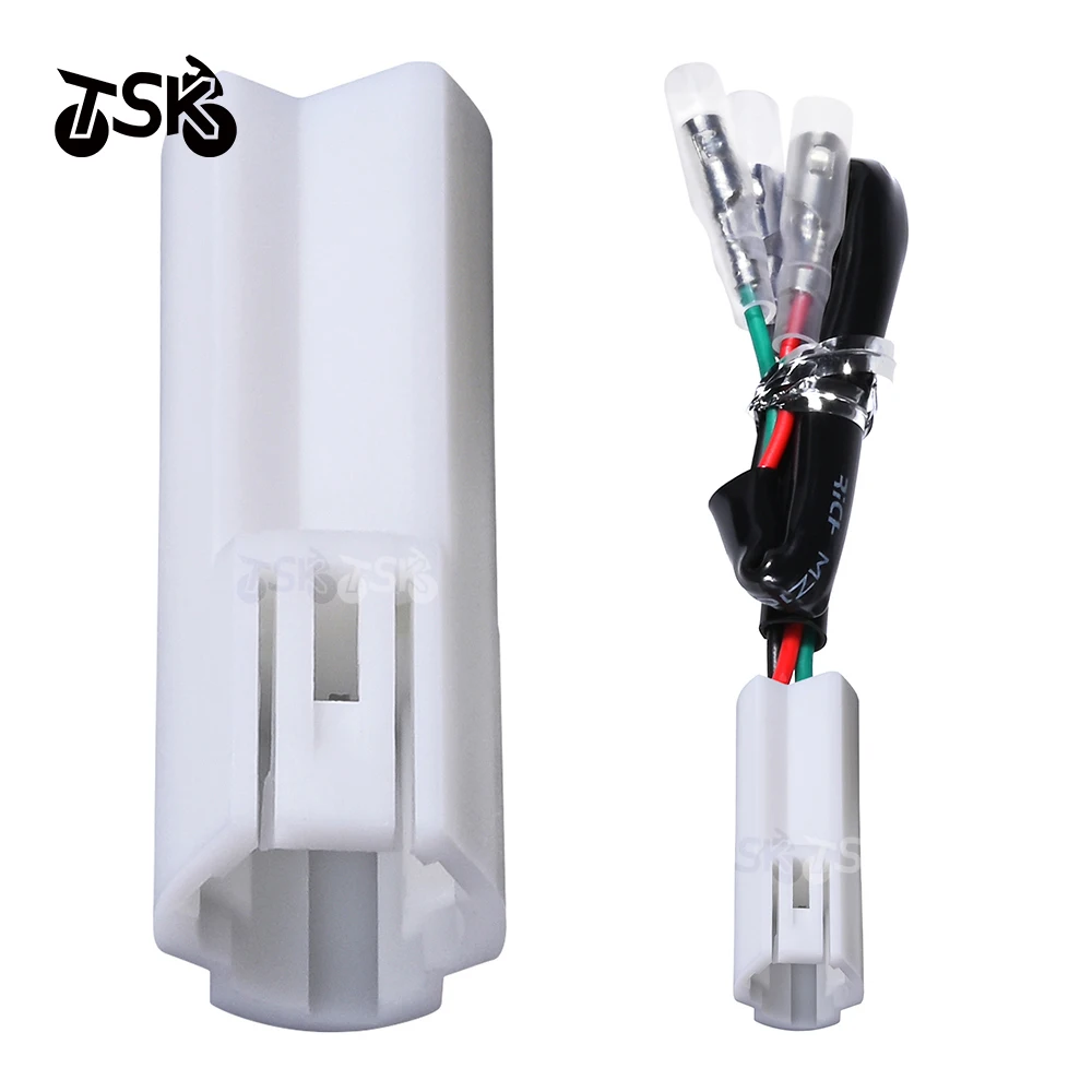 License Plate Marker Wire Adapters Plug Connector Harness For YAMAHA MT09 MT07 Tracer 900 Tenere 700 XSR 155 MT03 YZF R1 R6 R3