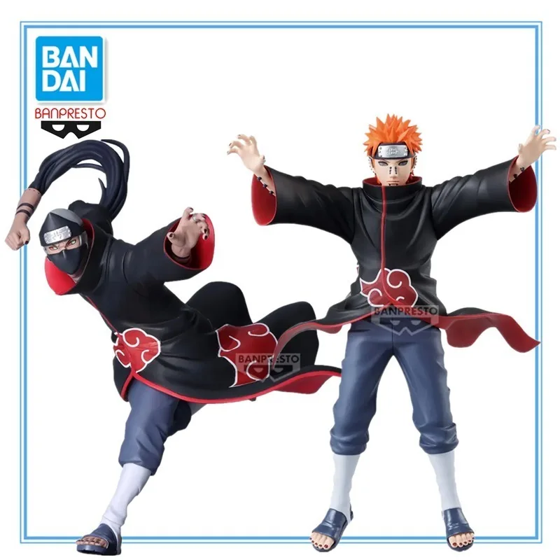 

In Stock Original BANDAI BANPRESTO NARUTO Pain Kakuzu Anime Character Model Collection Desktop Decoration Toys Festival Gifts