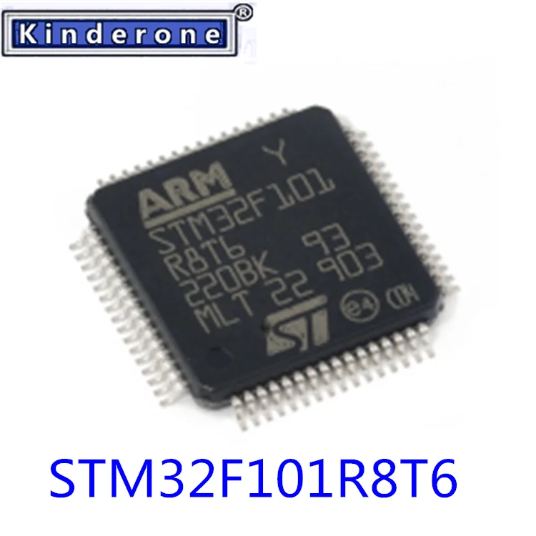 

1-100PCS STM32F101 R8T6 STM32F101R8T6 STM 32F101R8T6 STM32 F101R8T6 STM32F 101R8T6 ST E4 ARM QFP-64 MCU IC 100% New