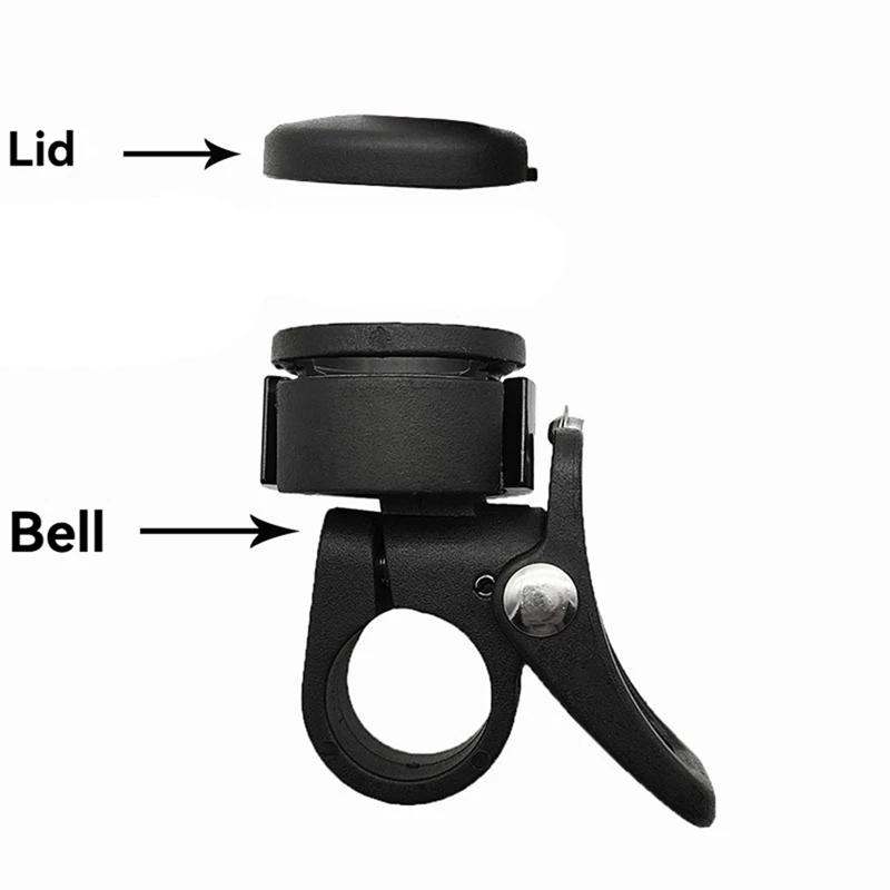 Bicycle Bell Bike Mount GPS Tracker Waterproof Classic Brass Holder Hides For Airtag