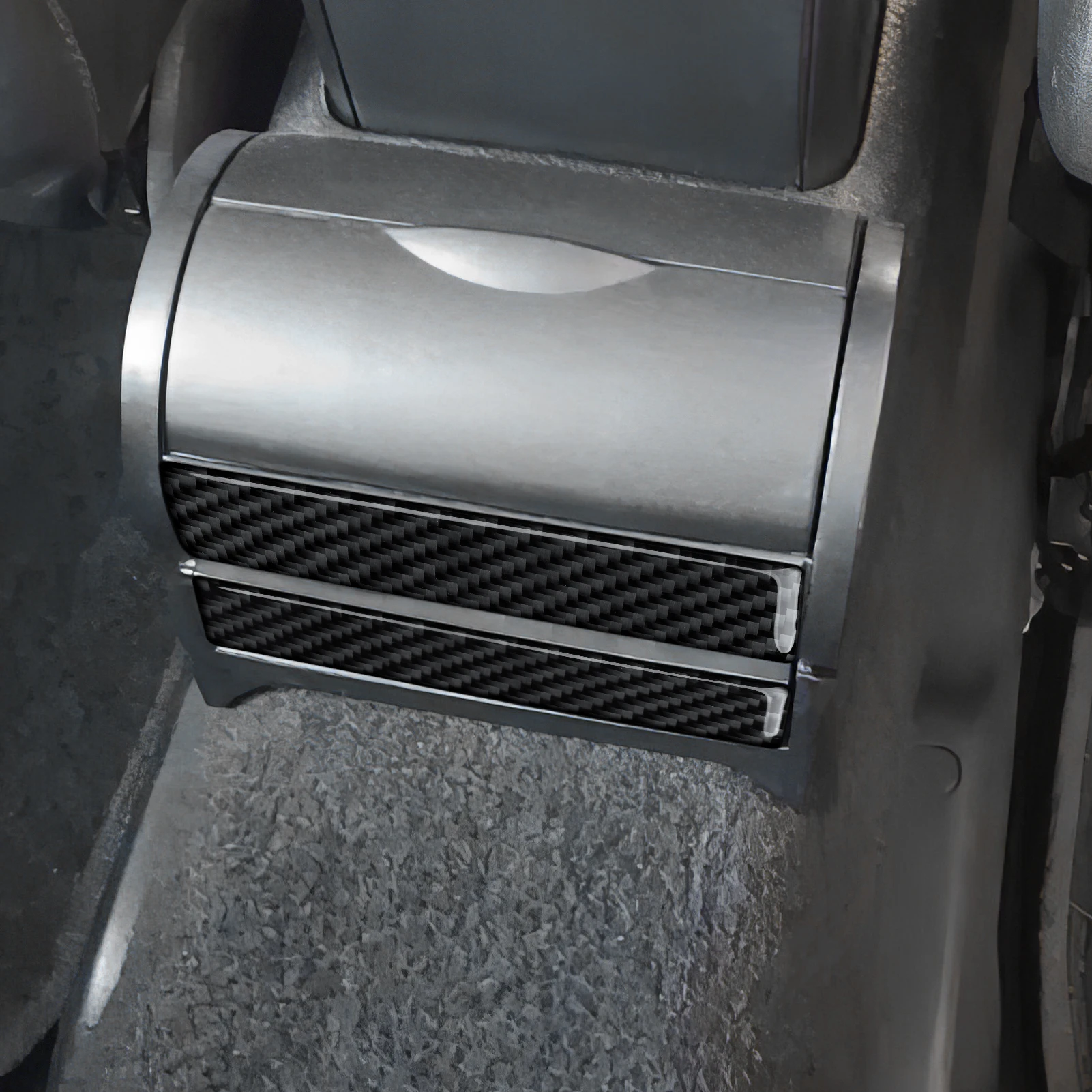 For VW Jetta A4 Bora Golf IV MK4 R32 GTI Variant (1997-2005), Car Rear Storage Trim Strip, Carbon Fiber Interior Sticker. view 5