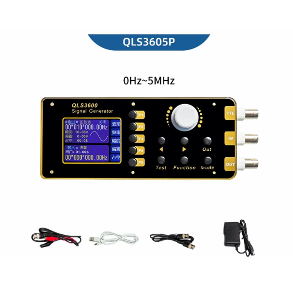 

QLS3600S генератор сигналов произвольной волны с функцией DDS/источник сигналов/частота/импульс/подметать/счетчик