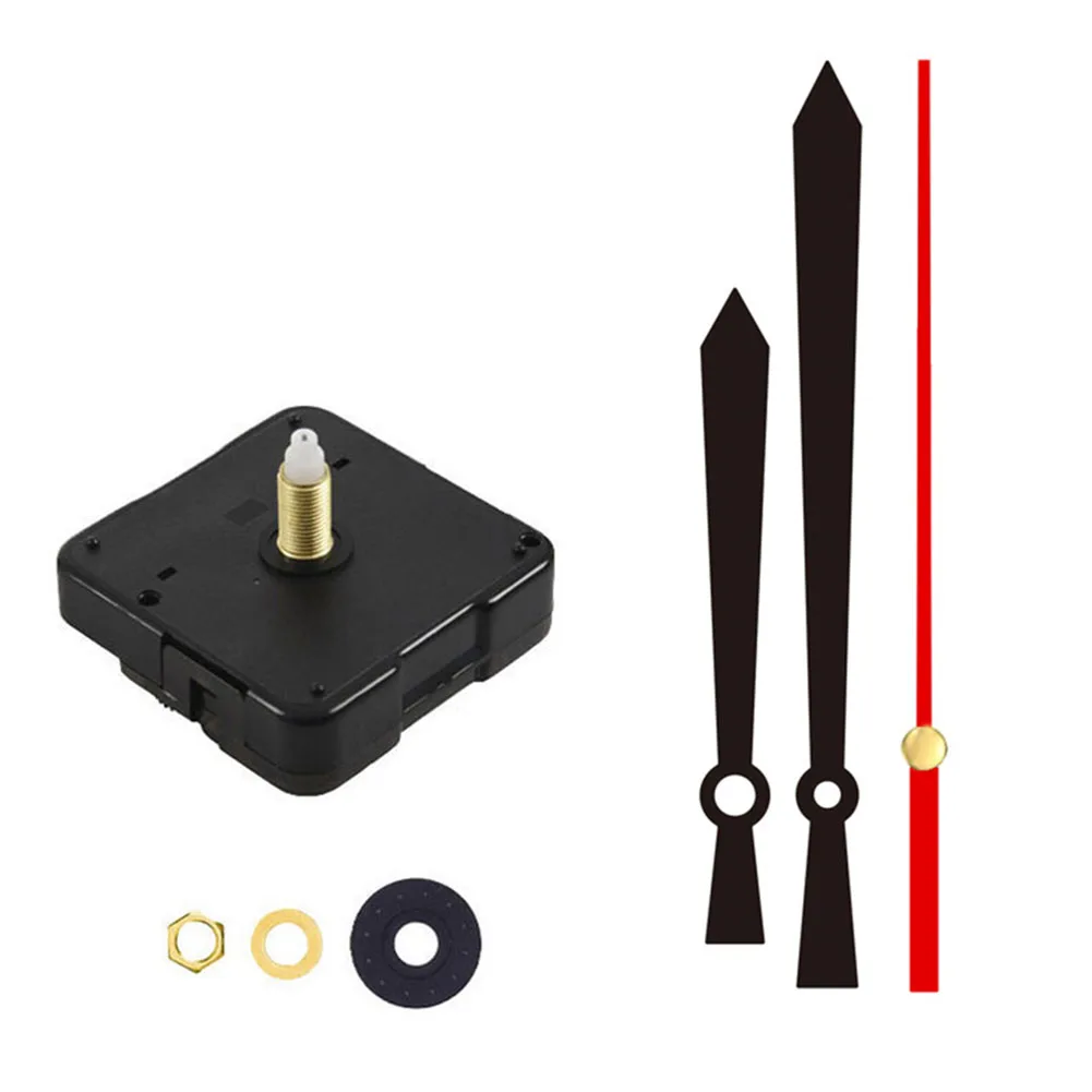 Silent Clock Movement Plastic & Aluminum Quartz Clock Replacement Spare Parts Tool Movement DIY Wall Clock For DIY Clock