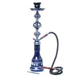 Single Hose My First Hookah Glass Shisha Pipe Narguile Chicha with Flavor Bowl Charcoal Tongs Accessories