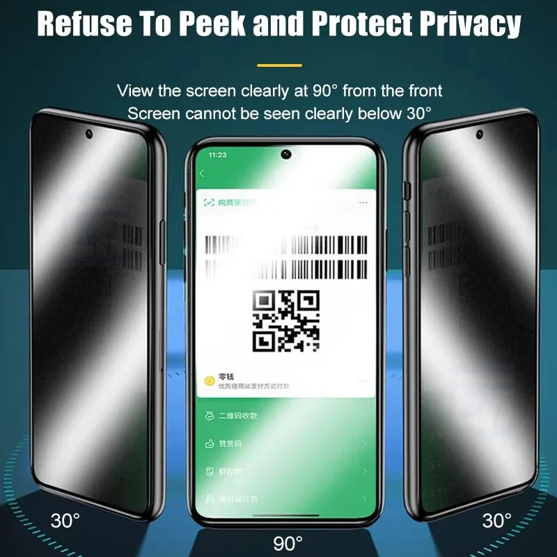 1-3 قطعة ماتي الخصوصية السيراميك حامي الشاشة ل Xiaomi Redmi ملاحظة 13 برو 12 11 10 9 8 Mi 11T 13C Poco X5 X6 X3 NFC M6 M5 F3 F5