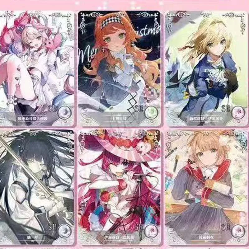 2025 nuevo estilo XiaoQingWa Goddess Story venta limitada ACG Anime juego colección tarjeta regalo 150 piezas 30 paquete