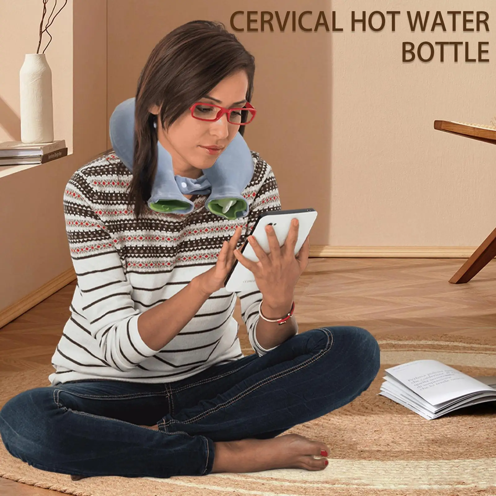 

Neck Hot Water Bag Heating Muscles Relaxing Leak Proof Wrap Heating Pads Neck Shoulder Warmer Relaxing Leak Proof For Muscles