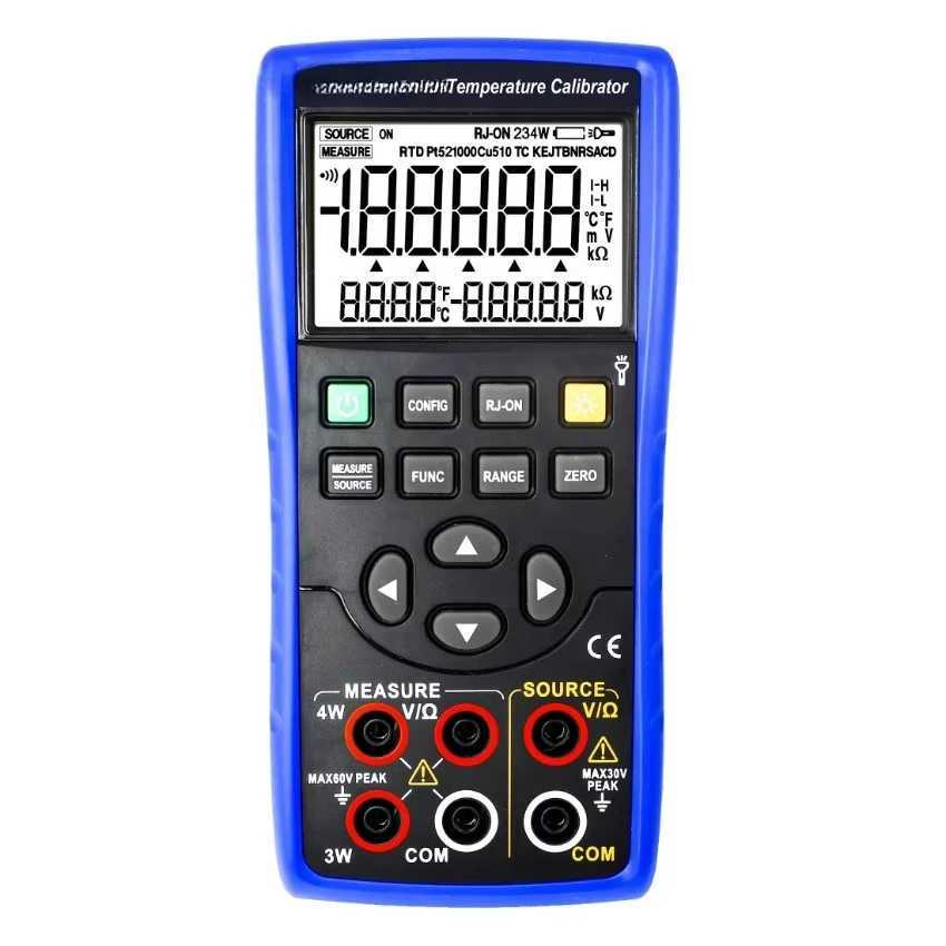 Precision Process Calibration Module Digital Display Design Multi-Function Program For Thermocouple Parameter Inspection