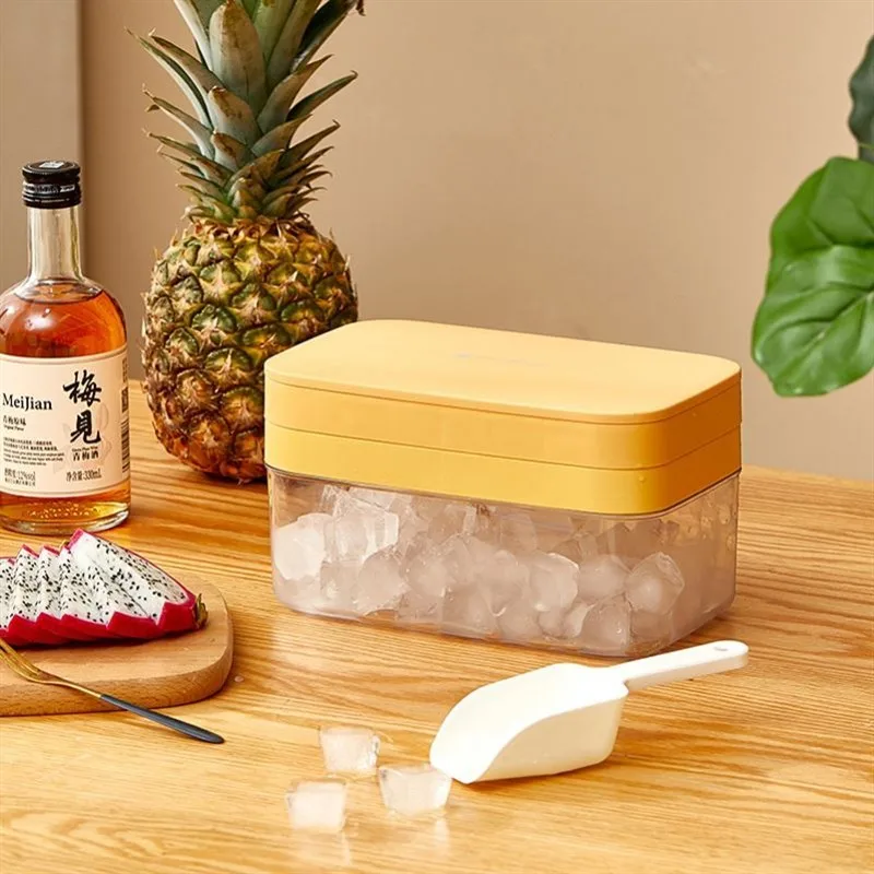 Silicone Ice Cube Tray Ball er with Storage Box Kitchen Cooking Tool No Brand Ice Mold er