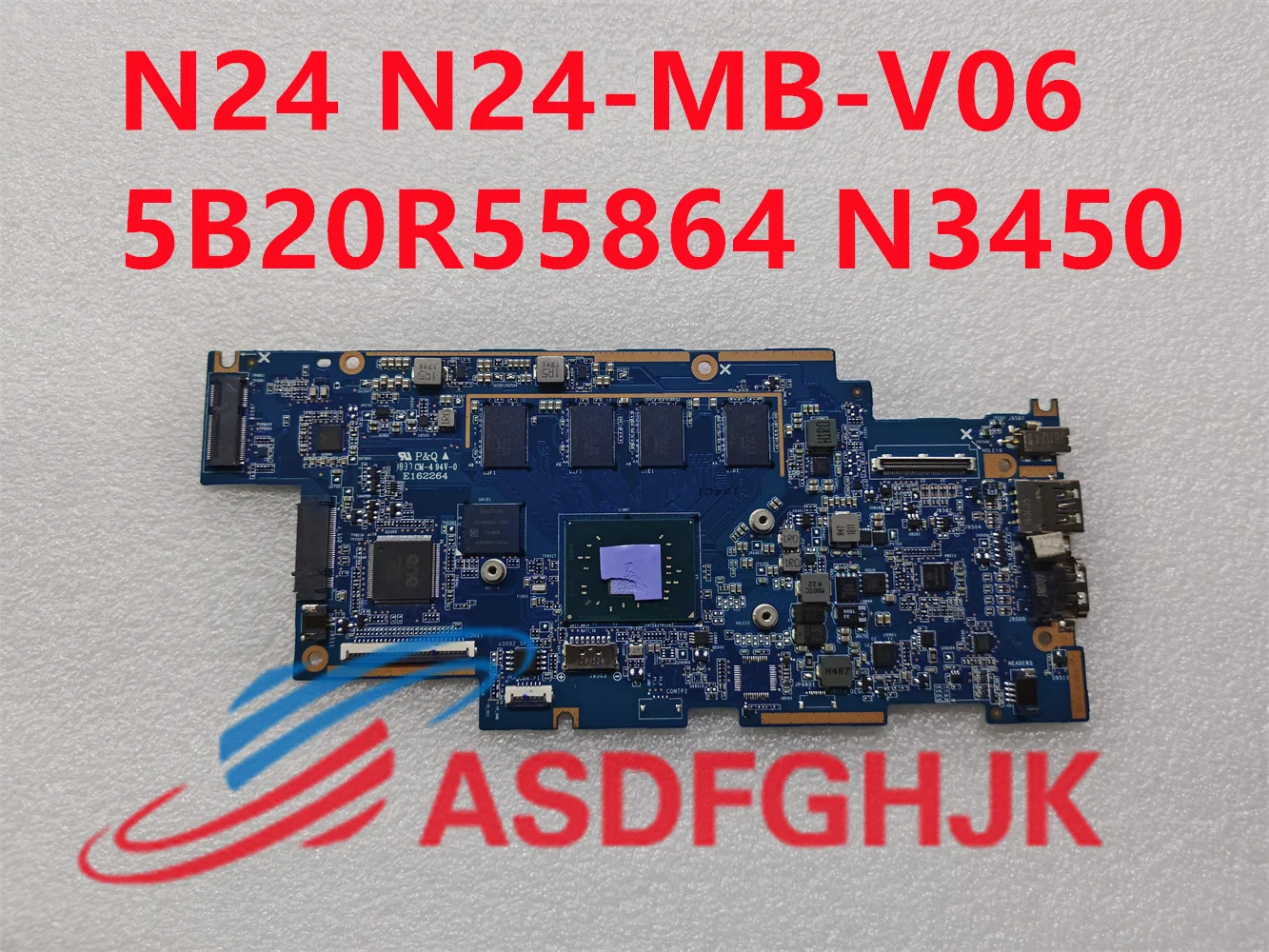 

5B20R55864 Original for Lenovo N24 Winbook 300E Winbook motherboard N24-MB-V06 with N3350/N3450 CPU 4G RAM 100% Works Perfectly