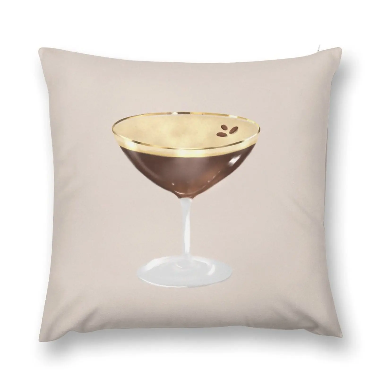 espresso martini 1 Throw Pillow Decorative Pillow Covers For Sofa Pillow Case