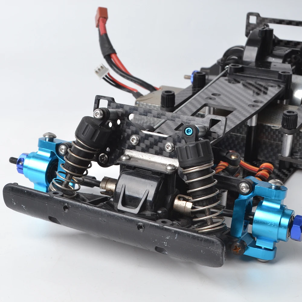 RcAidong Carbon Fiber Upper Lower Deck Upgrade Conversion Kit Set For Tamiya TA02/TA02SW RC Car Parts