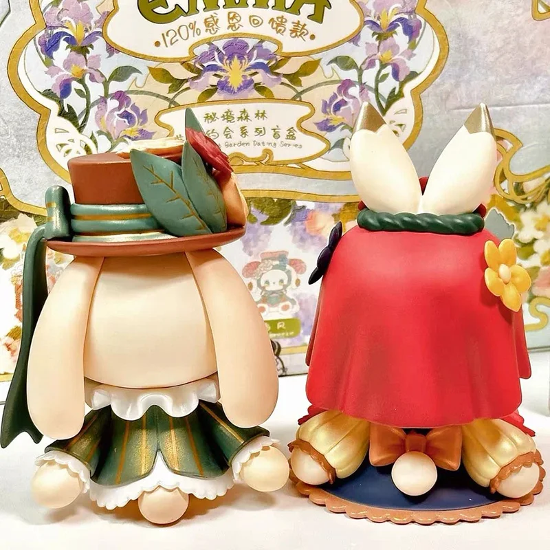 إيما سيكريت فورست جاردن التي يرجع تاريخها سلسلة صندوق أعمى نموذج سطح المكتب زينة زخرفية المد اللعب دمية الشكل البلاستيكية هدية عيد