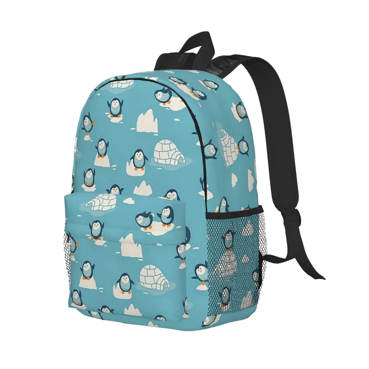 

Cute Penguin Backpack Student Boys Girls BookBag Children School Bag Computer Shoulder Bags for Men Women