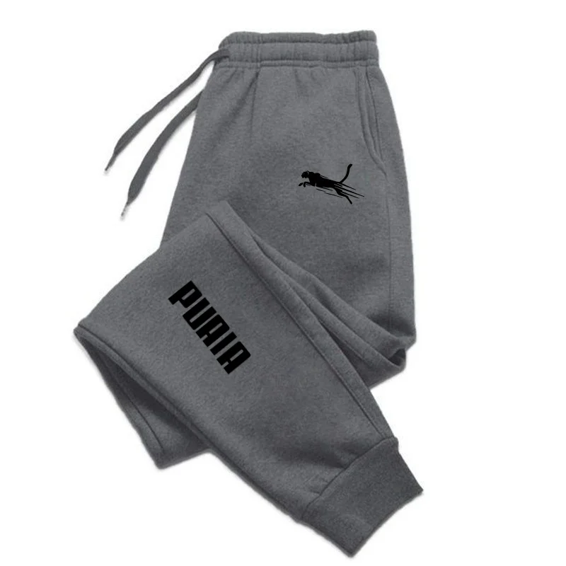 Calça esportiva casual masculina, correr, fitness, moda, outono, inverno