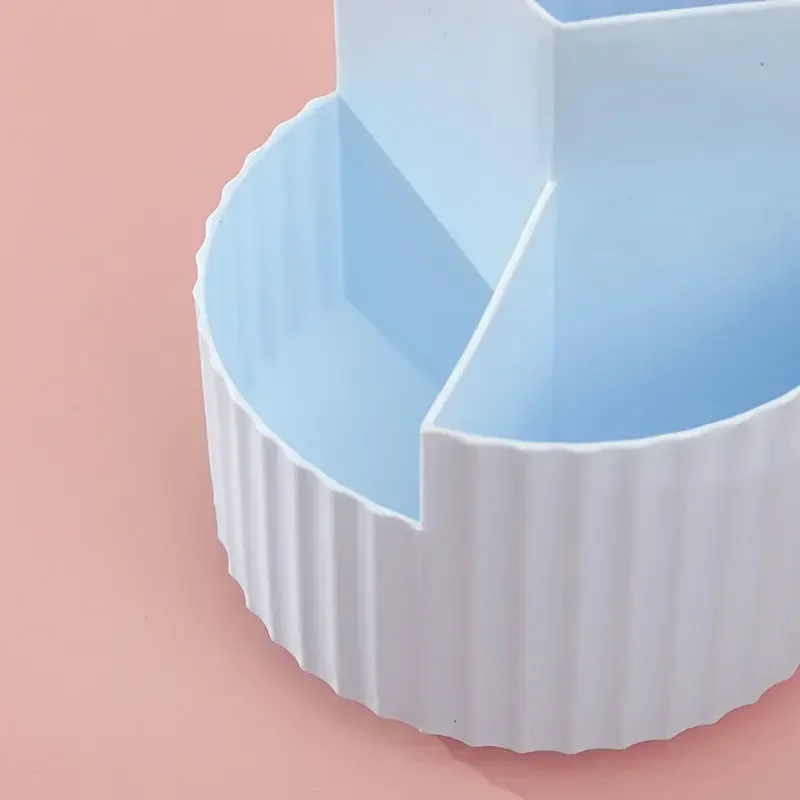 Multifunction 360 Degree Rotating Pen Holder Creative Large Capacity Desktop Storage Box Pencil Organizer School Stationery