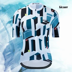 Gicaer Cycling Jersey for Women Short Sleeve Bike Shirt Tops Pro Air Bicycle Clothing MTB Clothes Race Fit Lightweight Fast Dry