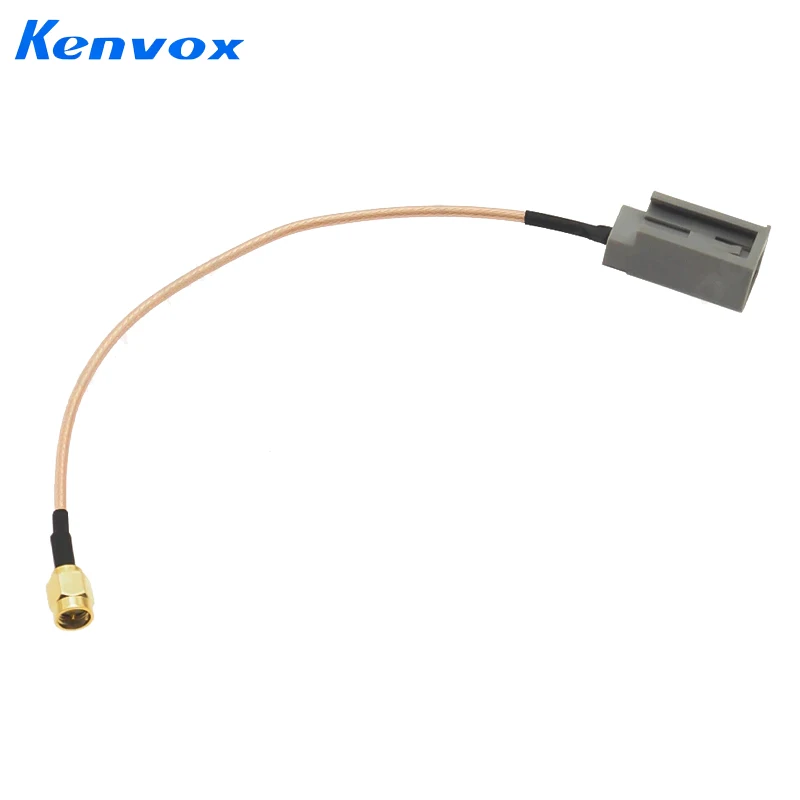 Car Auto Aerial Antenna Adapter GT5 (Male) Plug To SMA (Male) Plug Cable For GSM/GPS/DAB/Radio #CA4389