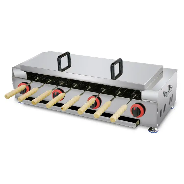 

Gas Chimney Cake Roll Machine Kurtos Kalacs Chimney Cake Machine