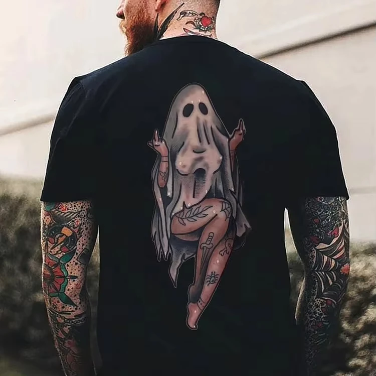 

Popular Fashion Brand Round Neck Short-sleeved Men's T-shirt, Loose and Casual in Summer, All High-quality Printed Short Sleeves